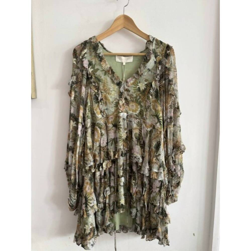 NEW STRAWBERRY PARIS women's shailin dress in giraffe print
